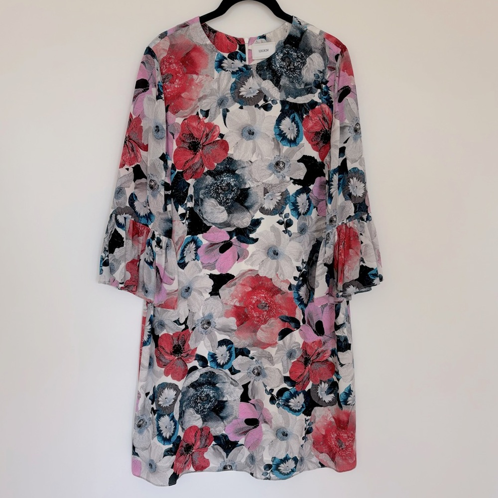 ERDEM Floral "Elijah" Shift Dress